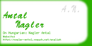 antal nagler business card